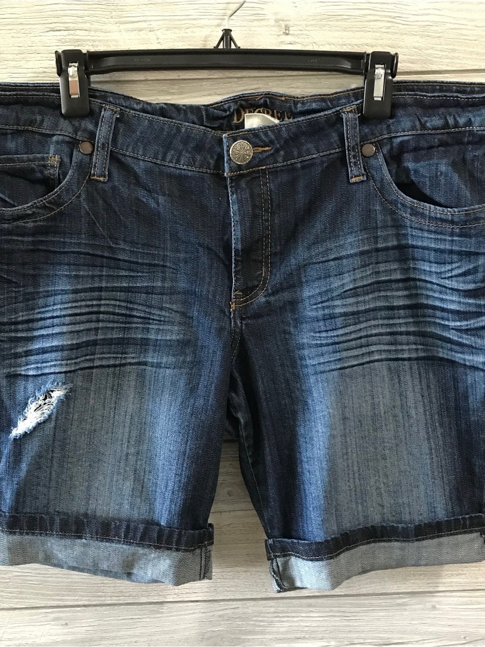 Decree Jean Shorts
